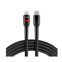 USB kabel USB C-  LIGHTNING Apple iPhone 1m  -16012