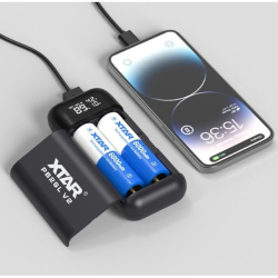 Ładowarka do aku 3.7V XTAR PB2SLV2 USB-C pbank-16018