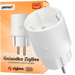 Inteligentne Gniazdko Pomiar 16A 3500W ZigBee TUYA