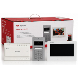 HikVision wideodomofon DS-KIS704EY-ACW2/Aluminum