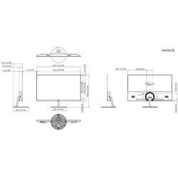 Monitor LCD LM24-A200Y monitor LED 23,8