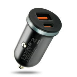 Ładowarka samochodowa 35W 1xUSB 1xUSB-C CC-30Q