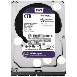 HDD 6TB WD60PURZ Purple  SATA REFURBISHED