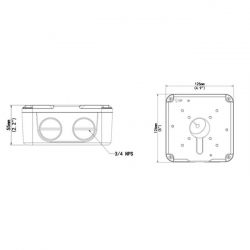 Uchwyt kamery BCS-P-A61-G do kamer linii BCS-POINT-2f41100e03a16db40e7b22e741b1aba0