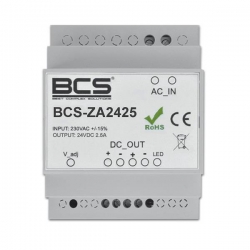 BCS-ZA2425V zasilacz na szynę DIN 24V 2,5A-4597