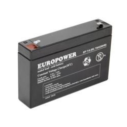 Akumulator 6V 7Ah  Europower EP 7-6-40