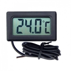 Termometr panelowy C LCD  -50 100C-7700