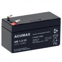 Akumulator 12V 1,3Ah ACUMAX AM-7835