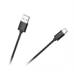 USB kabel USB A wtyk / wtyk Type-C 1m