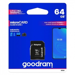 Karta pamięci micro SDHC 64GB Goodram C10