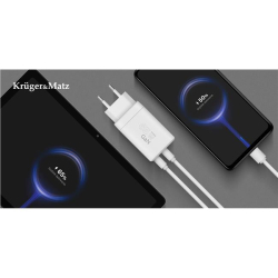 Ładowarka sieciowa USB K@M QC 65W GaN PD, QC-b2241977aeb330c6477afeb27c3646f4