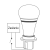 Mi-Light pilot RGBW CCT  FUT088 1-strefa-dcc62b26258a291aac2fa43746f913a7