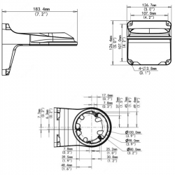 Uchwyt kamery BCS-P-U113 do kamer  BCS-POINT